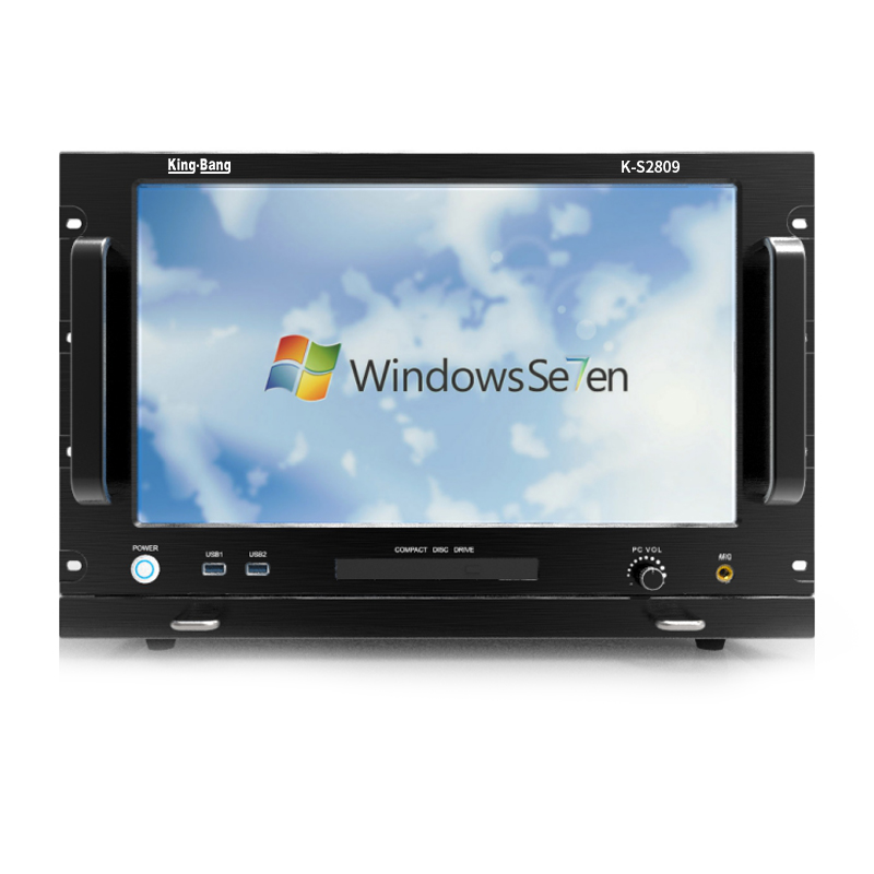 17.3英寸IP網絡觸屏廣播服務器K-S2809